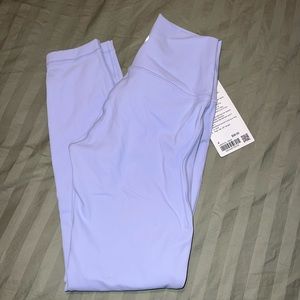 Lululemon wunder train pastel blue